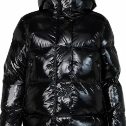 8848 Altitude Juniors' Saga Ski Jacket Black Glossy