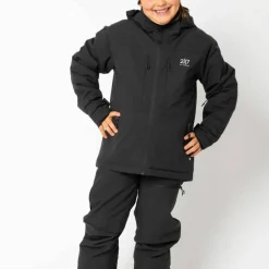 2117 of Sweden Juniors' Light Padded Ski Pant Lauker Black