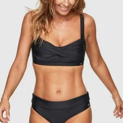 Abecita Women's Capri Folded Brief Black