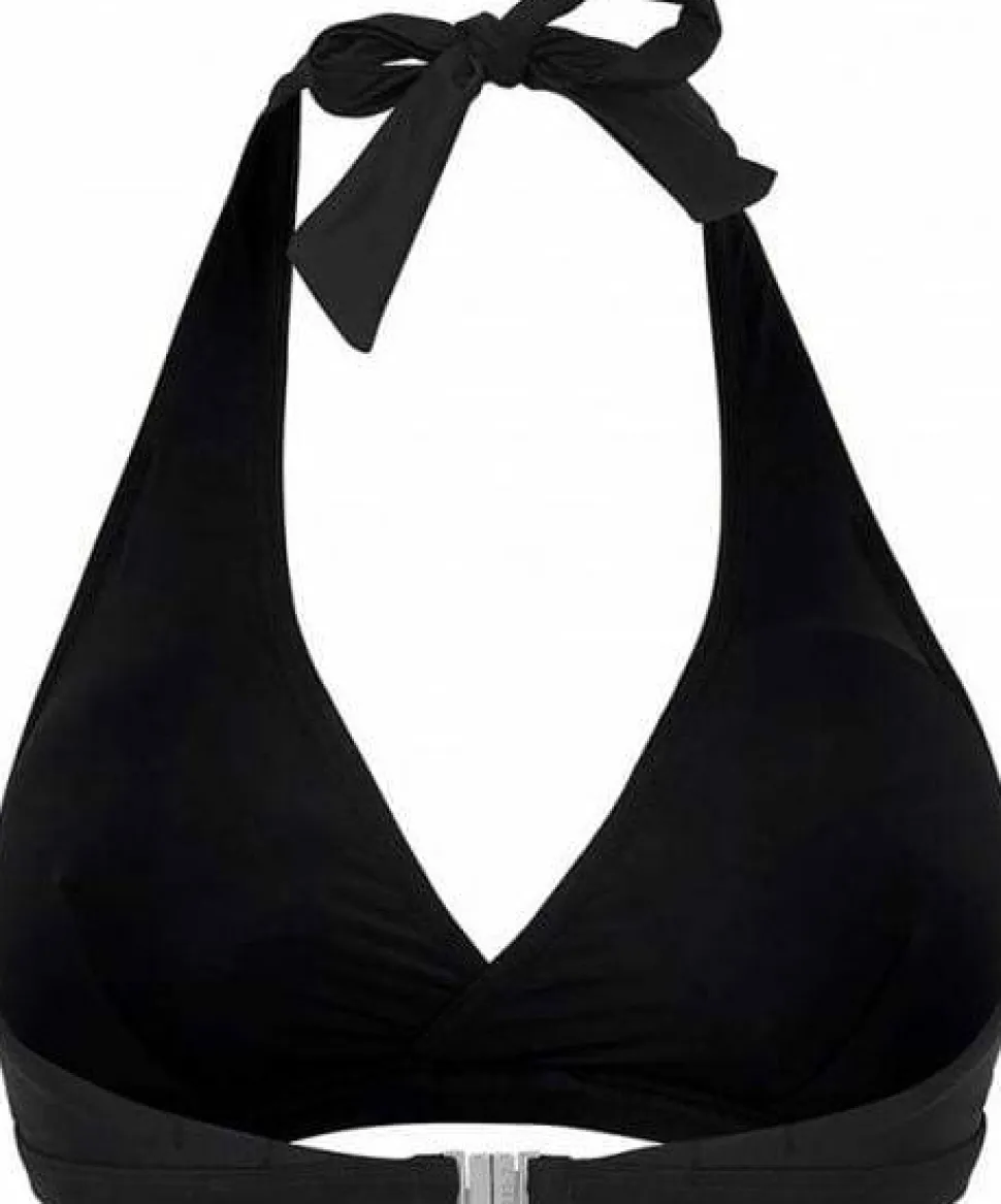 Abecita Women's Maui Halterneck Bikini Bra Black