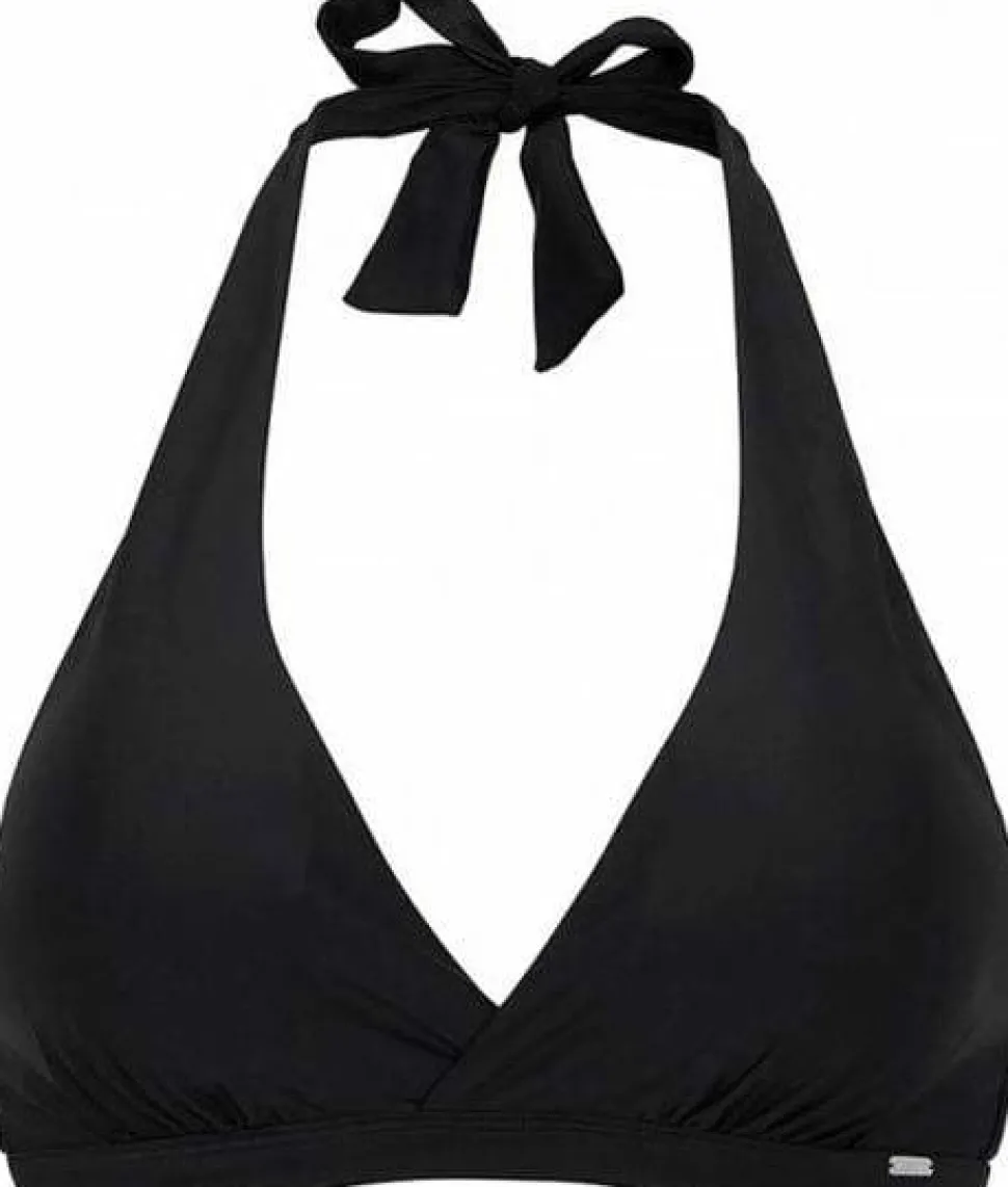 Abecita Women's Maui Halterneck Bikini Bra Black