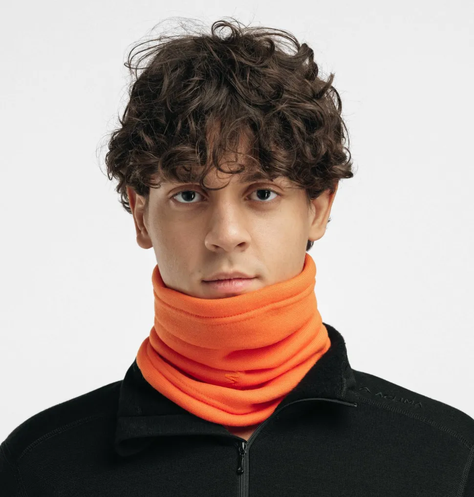 Aclima Fleecewool V2 Headover Orange Tiger