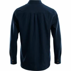 Aclima LeisureWool Woven Wool Shirt Man Navy Blazer
