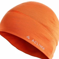 Aclima LightWool 140 Beanie Orange Tiger