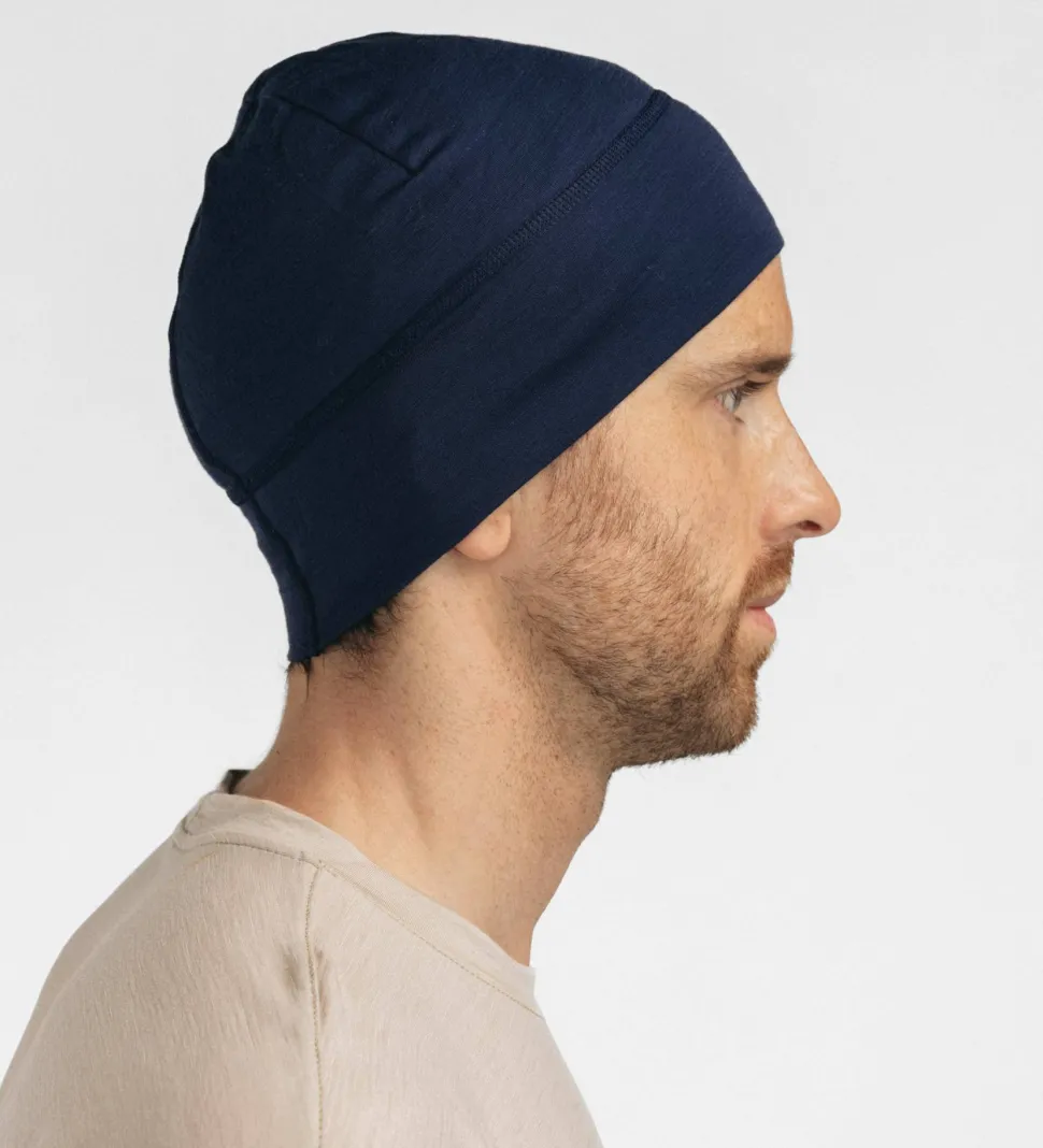 Aclima LightWool 140 Beanie Navy Blazer