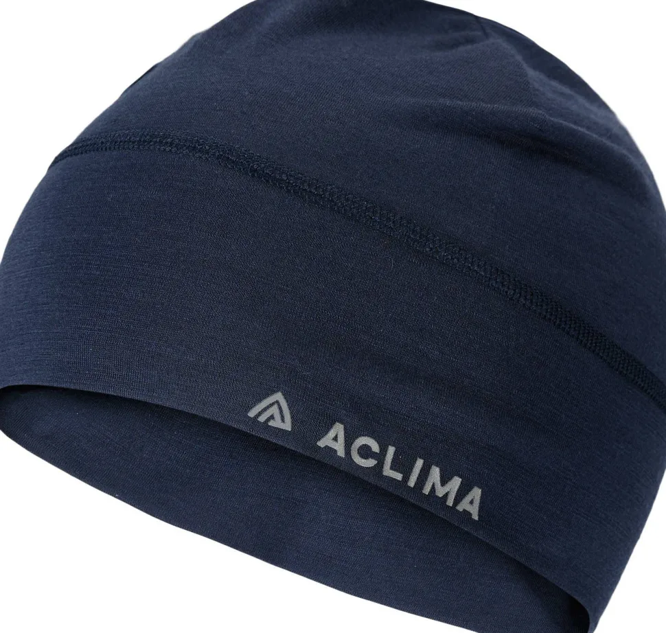 Aclima LightWool 140 Beanie Navy Blazer
