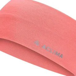 Aclima LightWool Headband Sun Kissed Coral