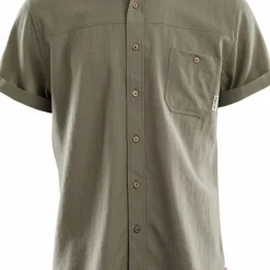 Aclima Men's LeisureWool Short Sleeve Shirt Ranger Green