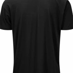 Aclima Men's LightWool 140 Classic Tee Logo Jet Black