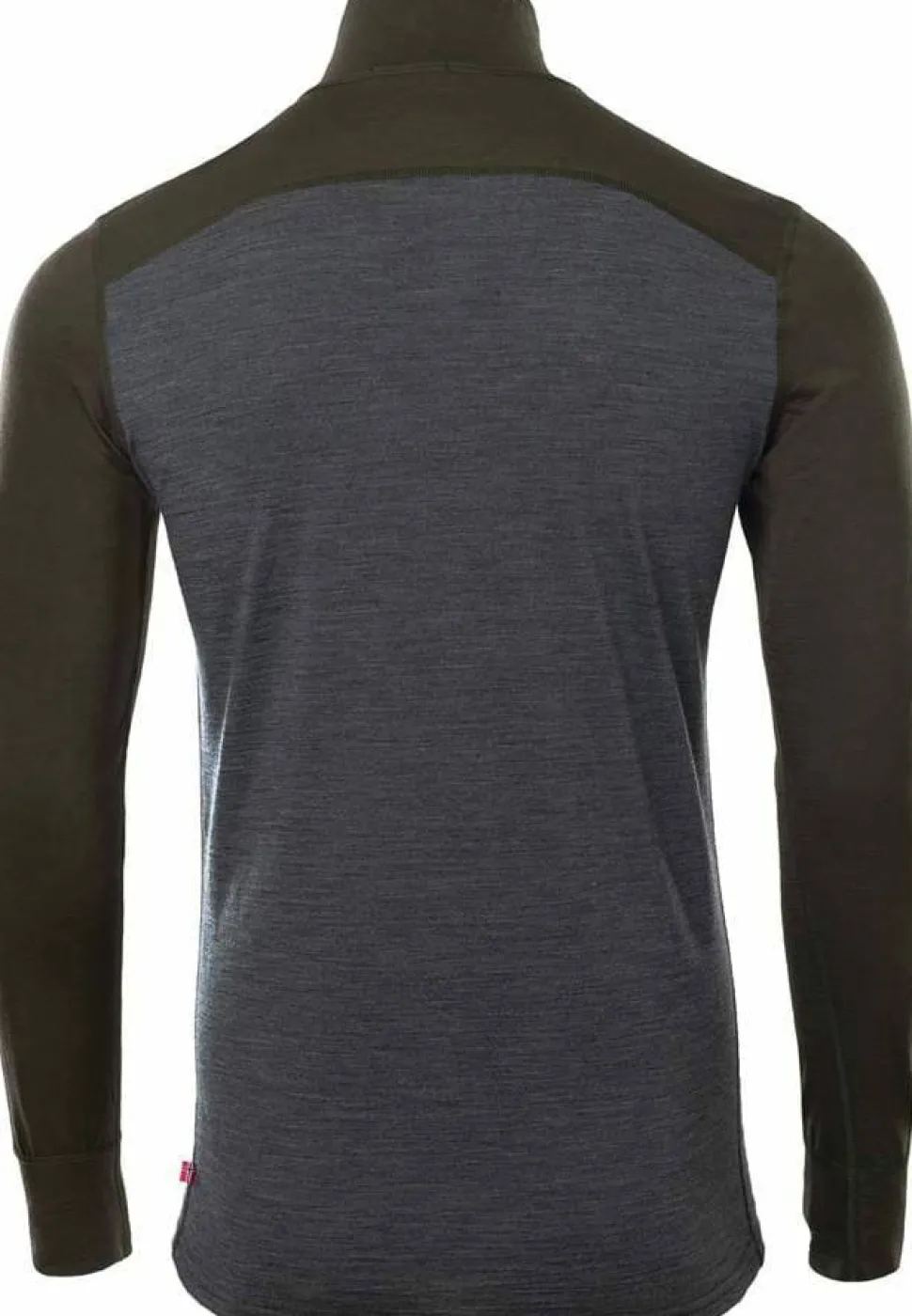 Aclima Men's LightWool 180 Polo with Zip Tarmac/Marengo