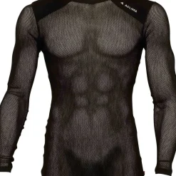 Aclima Men's WoolNet Light Crewneck Jet Black