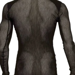 Aclima Men's WoolNet Light Crewneck Jet Black
