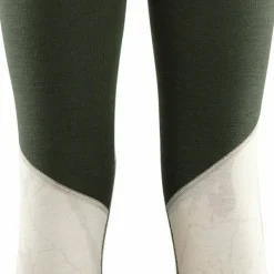 Aclima Women's Lars Monsen Femunden Longs Beige Melange/Olive Night/Femunden Light