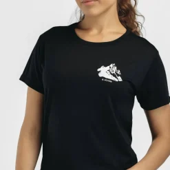 Aclima Women's Lightwool 140 Classic Tee Mountain Jet Black