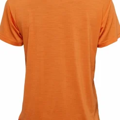 Aclima Women's LightWool 140 Classic Tee Logo Orange Tiger