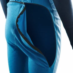 Aclima Women's WarmWool Overall 3/4 Blue Sapphire(Navy Blazer/Azu.