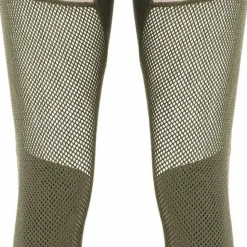 Aclima Women's WoolNet Hybrid Longs Tarmac/Beige Melange/Jet Black