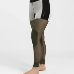 Aclima Women's WoolNet Hybrid Longs Tarmac/Beige Melange/Jet Black