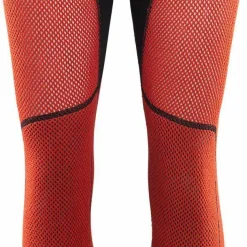 Aclima Women's WoolNet Hybrid Longs Jet Black/Poinciana/Capulet Olive