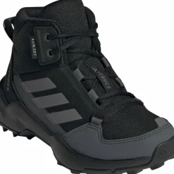 Adidas Kid's Terrex Ax4 Mid RAIN.RDY Hiking Shoes Core Black/Grey Four/Grey Six