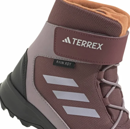 Adidas Kids' Terrex Snow Hook-and-Loop COLD.RDY Winter Skor Quicri/Sildaw/Ambtin