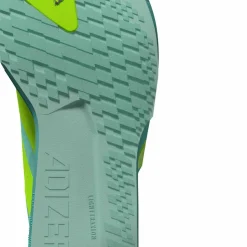 Adidas Men's Adizero Adios 9 Flash Aqua/Lucid Lemon/Zero Metalic