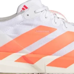 Adidas Men's Adizero Adios 9 Cloud white/Lucid Orange/Lucid red