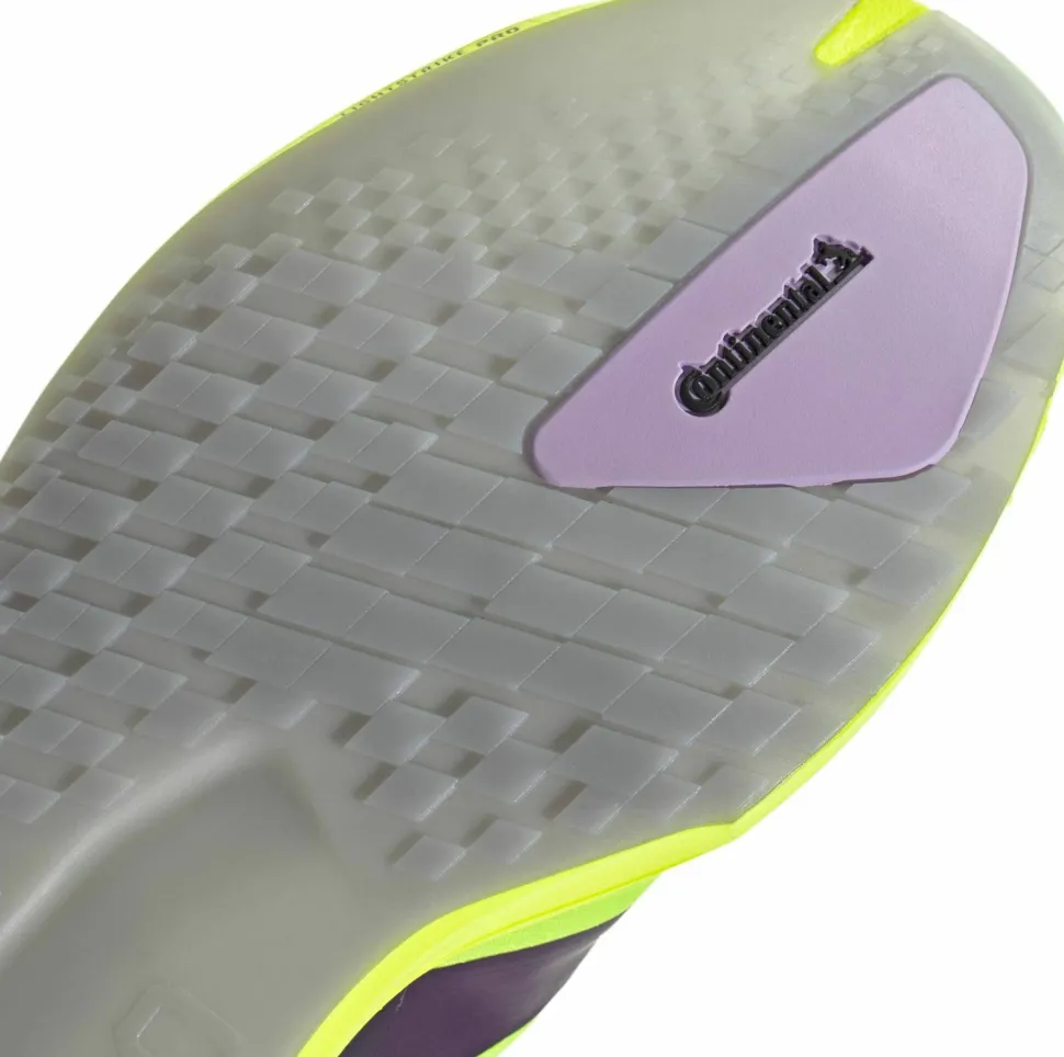Adidas Men's Adizero Adios 9 Solar Yellow / Aurora Plum / Powder Plum