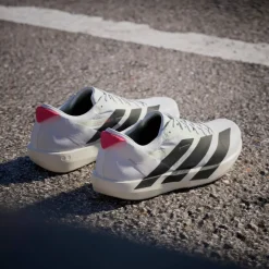 Adidas Men's Adizero Adios 9 Cloud White/Core Black/Lucid Red