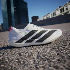 Adidas Men's Adizero Adios 9 Cloud White/Core Black/Lucid Red