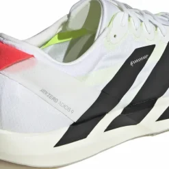 Adidas Men's Adizero Adios 9 Cloud White/Core Black/Lucid Red