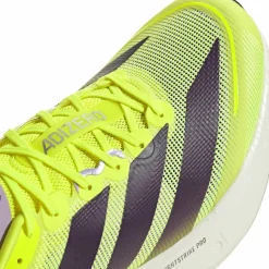 Adidas Men's Adizero Boston 13 Solar Yellow / Aurora Plum / Powder Plum