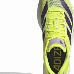 Adidas Men's Adizero Boston 13 Solar Yellow / Aurora Plum / Powder Plum
