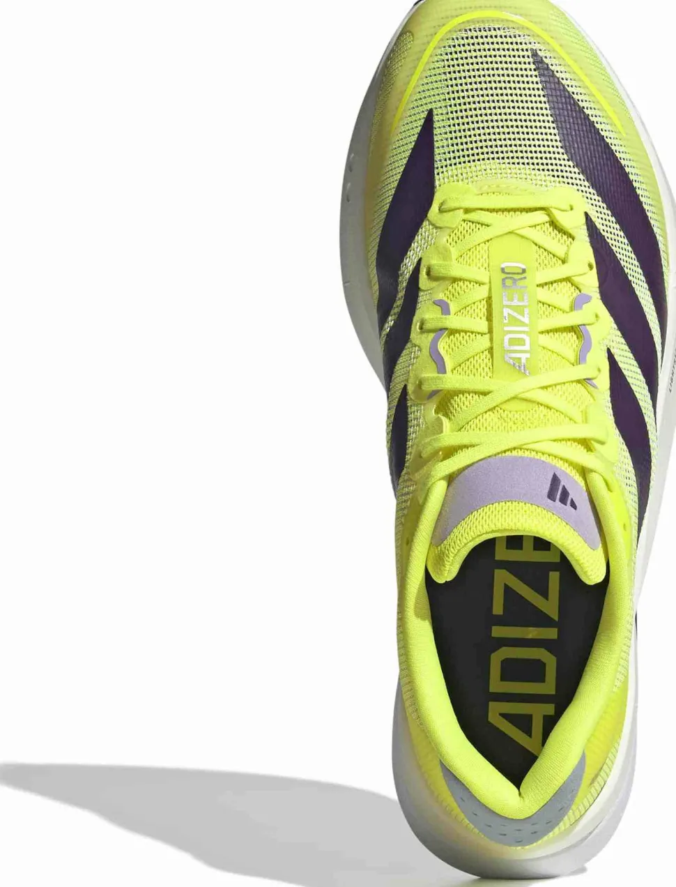 Adidas Men's Adizero Boston 13 Solar Yellow / Aurora Plum / Powder Plum