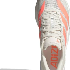 Adidas Men's Adizero Boston 13 Off White / Lucid Orange / Grey