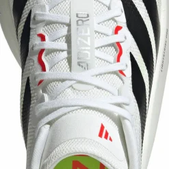Adidas Men's Adizero Boston 13 Cloud White/Core Black/Lucid Red
