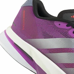 Adidas Men's Adizero Boston 13 Purple/Silver Metallic/Lucid Red