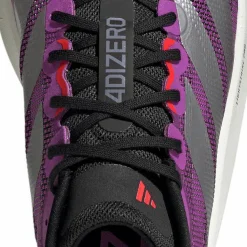 Adidas Men's Adizero Boston 13 Purple/Silver Metallic/Lucid Red