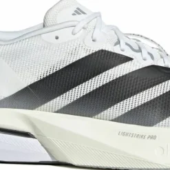 Adidas Men's Adizero Boston 13 Cloud White / Core Black / Dash Grey