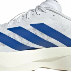 Adidas Men's Adizero Evo SL Cloud White / Royal Blue / Pure Ruby
