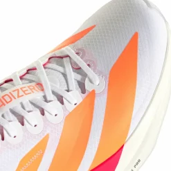 Adidas Men's Adizero Takumi Sen 11 Cloud White/Lucid Orange/Lucid Red