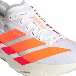 Adidas Men's Adizero Takumi Sen 11 Cloud White/Lucid Orange/Lucid Red