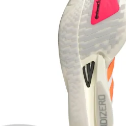 Adidas Men's Adizero Takumi Sen 11 Cloud White/Lucid Orange/Lucid Red