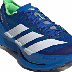 Adidas Men's Terrex Agravic Speed Ultra 2 Blue/Cloud white/Lime burst