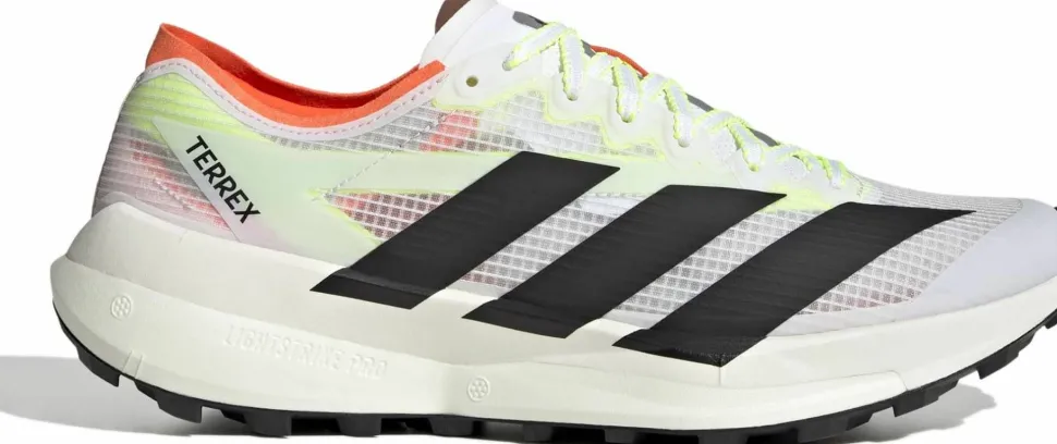 Adidas Men's Terrex Agravic Speed 2 Cloud white/Core black/Semi impact orange
