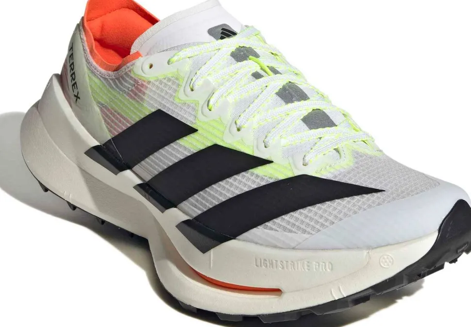 Adidas Men's Terrex Agravic Speed Ultra 2 Cloud white/Core black/Semi impact orange