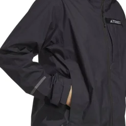 Adidas Men's Terrex Multi RAIN.RDY 2.5-Layer Rain Jacket Black