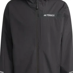 Adidas Men's Terrex Multi RAIN.RDY 2.5-Layer Rain Jacket Black
