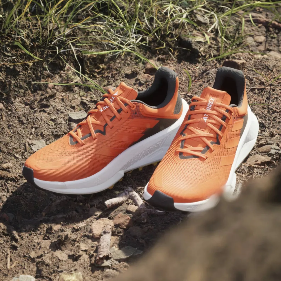 Adidas Men's Terrex Soulstride Ultra Trail Running Shoes Semi Impact Orange/Semi Impact Orange/Core Black