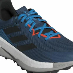 Adidas Men's Terrex Soulstride Ultra Trail Running Shoes Wonder Steel/Core Black/Pulse Blue